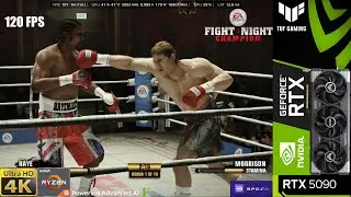 Fight Night Champion, 120 FPS , 4K RPCS3 Emulator | RTX 5090 | 9950X3D
