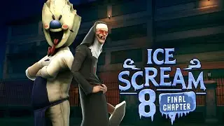 ICE SCREAM 8 😱 Level 1 | The Nun Returns with a Deadly Secret! | Horror Gameplay