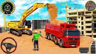 Railroad Builder Simulator 3D - Highway Excavator Construction JCB - Android GamePlay Part 6