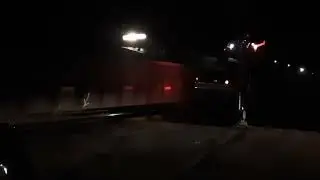 NS Manifest Working Bellevue/Moorman Yard As Another NS Manifest Passes By 
