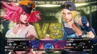 Street Fighter V - Poison Vs. Lucia (Online Replays)