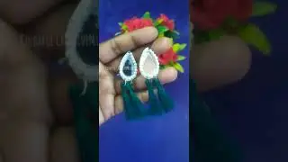 Серьги ручной работы 🥰 | Серьги своими руками | красочный CreativeMind