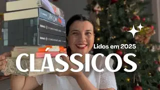 TODOS OS CLÁSSICOS QUE LI ESSE ANO - foi um ano de leituras maravilhosas