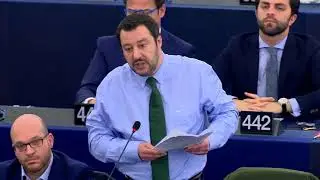 SALVINI ALL'ATTACCO, SILENZIO A STRASBURGO. (06.02.2018)