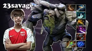 23savage - Tiny Safelane | Dota 2 7.31b Gameplay