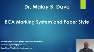 BCA Marking System and Paper Style