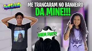 ME TRANCARAM NO BANHEIRO DA MINE!!! eu estava sozinho*