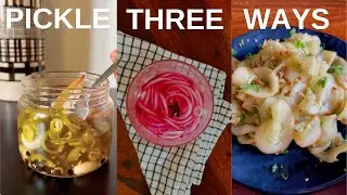 Make Great Pickles at Home|Best Pickling video|Onion Pickle | How to make Chilli Pickle