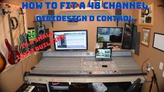 How to fit a Digidesign D Control in a 10x12.