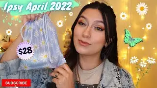 IPSY APRIL 2022 GLAM BAG PLUS UNBOXING & TRY-ONS | SANDBAR BEAUTY THE OASIS PALETTE REVIEW