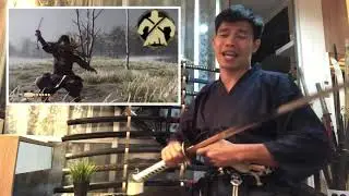How to Fight like Ghost of Tsushima real life!!