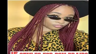 15 STYLES BOX BRAIDS(KNEE LENGTH)|| TREN LESTAR