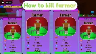 How to kill farmer(every second add 1 skill point)