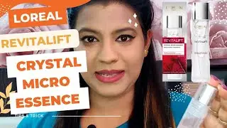 L'oreal Crystal Micro Essence| Best solution for Wrinkle, scar,pigmentation| @BlushwithNupur