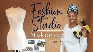 Clothing Studio Makeover | Pt2. | Building a Sewing Room | It's Time To Thrive | The MamMaw Boutique