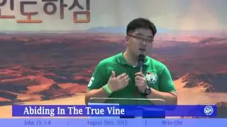 Abiding In The True Vine - Pastor Mike Cho