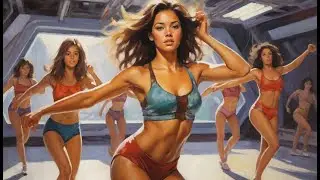 Space Aerobics Pirogoff  (Galactic girls)
