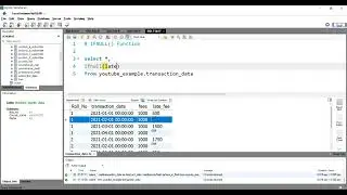 SQL IFNULL Function | How to return an alternative value if Column Value is NULL in SQL | #IFNULL()