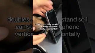 Check this out &ndash; sleek design with storage #leatherphonecase