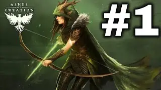 Ashes of Creation Gameplay Walkthrough Part 1 [No Commentary]