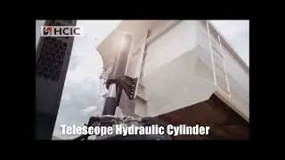 HCIC-26 years hydraulic cylinder manufacturing-front end style telescopic cylinder for dump truck