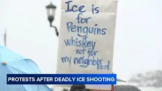 Anti-ICE protests held across Chicago area in response to federal agent-involved shootings