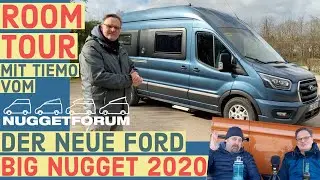 Ford BIG NUGGET 2020 | ROOMTOUR mit Tiemo vom Nuggetforum.de bei Westfalia mit Interview u. Fazit