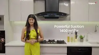 Livpure Invicto BLDC Chimney Powerful BLDC Motor & Filterless Design Whisper Quiet Kitchen Upgrade