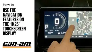 How to Use the Navigation Features on the 10.25