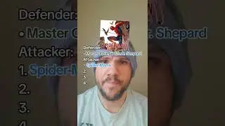 Master Chief x Commander Shepard vs. 4 Marvel x Cartoon