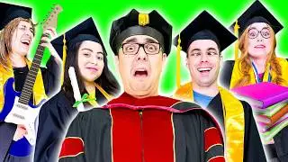 Types of Graduating Students in School | Crazy Moments & Funny Situations by Crafty Hacks
