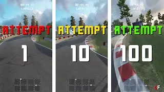 1 Vs. 100 Attempts | Drone Racing Improvement Challenge Liftoff