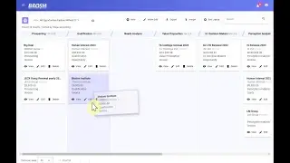 BROSH CRM -  Smart kanbans, Calendars, marketing automation and more