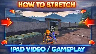 🟩HOW TO STRETCH IPAD VIDEO/GAMEPLAY VIDEO | BGMI /PUBG GAMEPLAY STRETCH FULL FREE APP✔️