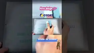 Smart compact inkjet printer #Invisibleink #smartmachine #manufacturer #factory