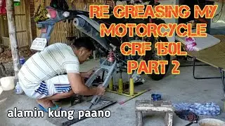 PAANO MAG RE GREASE NG MOTOR PART 2| CRF 150L | TIMING CHAIN VLOGS