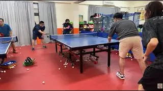導演的桌球之路｜在正式比賽前練雙打