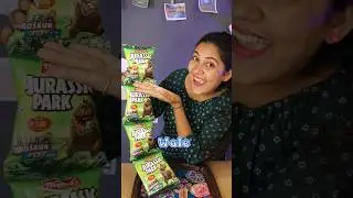 Jurassic Park Inaami Snacks Unboxing 😳 #shorts #viral