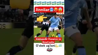 Abdukodir Husanov vs Newcastle #sportsshorts #diyorakeldiyorova #rek #sportsedits #o #trendingnow