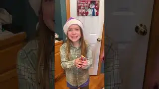 Roll the Dice for Christmas  Dad and kids roll the giant dice and match the numbers with the Christm