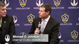 Herbalife and LA Galaxy and Announce a Record 10-Year Extension
