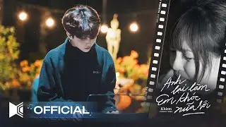 Anh Lại Làm Em Khóc Nữa Rồi - Khiem | OFFICIAL LYRICS VIDEO