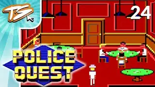 LET'S PLAY SOME POKER! | Police Quest: In Pursuit of the Death Angel EGA (BLIND) #24