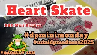 DP Mini Monday | Mini DP Madness | Diamond Art Club Heart Skate Mini Dazzles