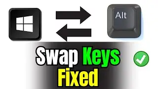 How to FIX Windows and Alt Key Swapped | Step-by-Step Guide 🖥️