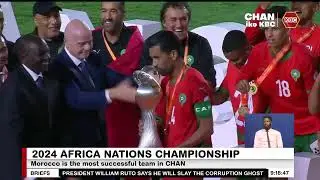Morocco beat Madagascar 3-2 to lift third title