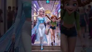 Elsa & Anna Take Over the Mall &mdash; Shopping Day Magic!