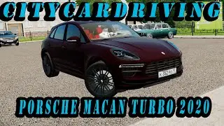 МОД PORSCHE MACAN TURBO 2020.CITY CAR DRIVING 1.5.9.2.
