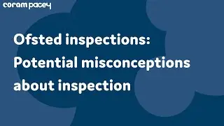 Ofsted inspections Potential misconceptions about inspections.  ***Without background music***