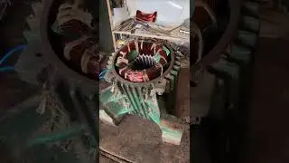 varuna monoset pump 1hp rewinding #machine #varuna